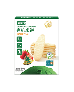 敏星有機(jī)米餅(水果味) 敏星有機(jī)米餅(水果味)