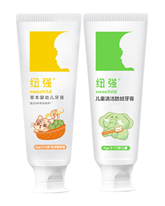 紐強草本嬰幼兒牙膏/兒童清潔防蛀牙膏